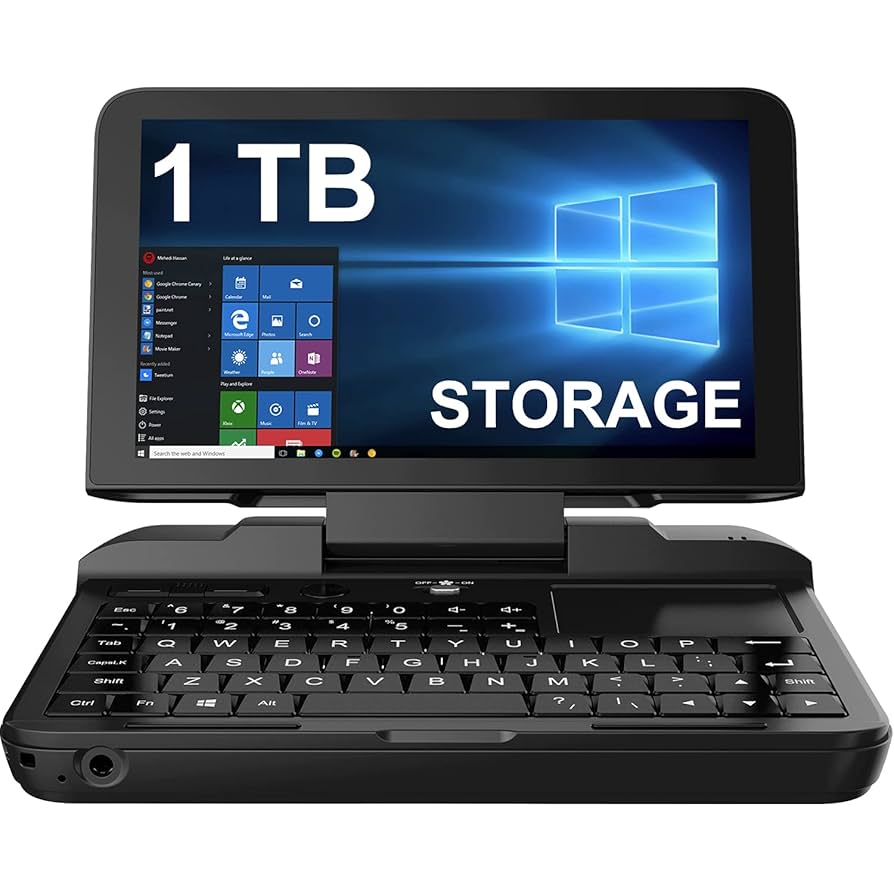 GPD MicroPC　Windows11 1TB M.2 SSD Version] GPD Micro PC [Latest HW Update-CPU